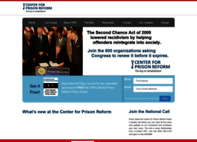 Centerforprisonreform.org thumbnail