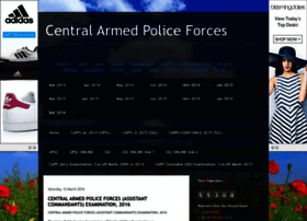Centralarmedpoliceforces.blogspot.in thumbnail