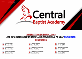 Centralbaptistacademy.org thumbnail