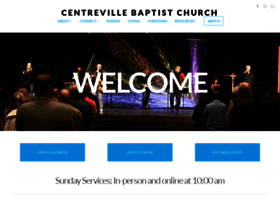 Centrevillebaptist.org thumbnail