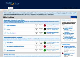 Ceosforcities.org thumbnail