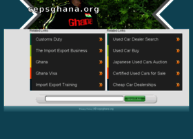Cepsghana.org thumbnail