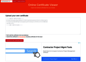 Certificatedetails.com thumbnail