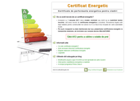 Certificatenergetic.info thumbnail