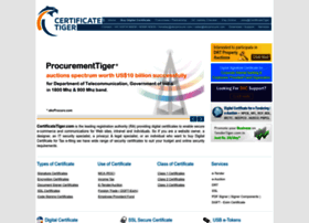 Certificatetiger.com thumbnail