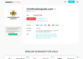 Certificationguide.com thumbnail