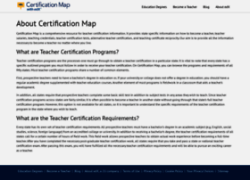 Certificationmap.com thumbnail
