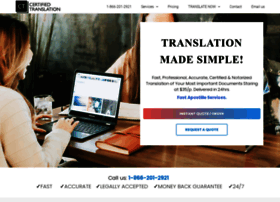 Certifiedtranslation.net thumbnail