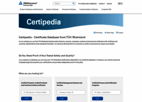 Certipedia.com thumbnail