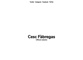 Cescfabregas.com thumbnail