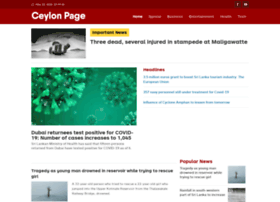 Ceylonpage.com thumbnail