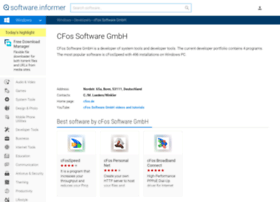 Cfos-software-gmbh.software.informer.com thumbnail