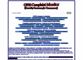Cfpbcomplaintmonitor.org thumbnail Cfpbcomplaintmonitor.org thumbnail