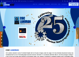 Cgc.edu.in thumbnail