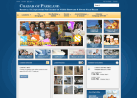Chabadofparkland.com thumbnail