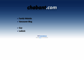 Chabant.com thumbnail