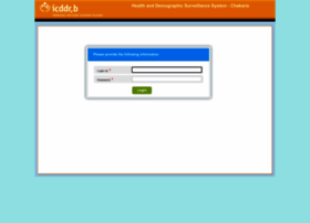 Chakhdss.icddrb.org thumbnail