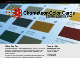 Chameleoncolorcards.com thumbnail
