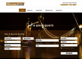 Championcoachhire.co.uk thumbnail