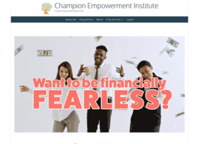 Championempowerment.com thumbnail