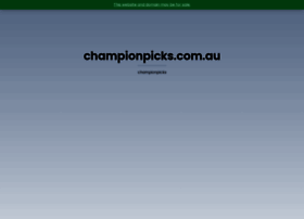 Championpicks.com.au thumbnail