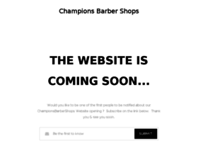 Championsbarbershops.com thumbnail