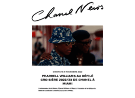 Chanel-news.chanel.com thumbnail