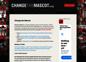 Changethemascot.org thumbnail