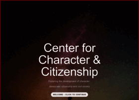 Characterandcitizenship.org thumbnail