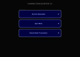 Charactercounter.cc thumbnail