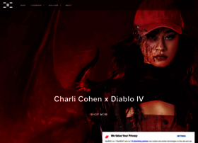 Charli-cohen.com thumbnail