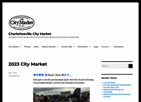 Charlottesvillecitymarket.com thumbnail