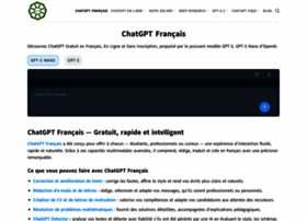 Chatgptfrancais.org thumbnail