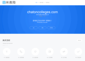 Chatoncolleges.com thumbnail