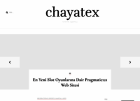 Chayatex.com thumbnail