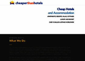 Cheaperthanhotels.com thumbnail