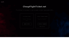 Cheapflightticket.net thumbnail