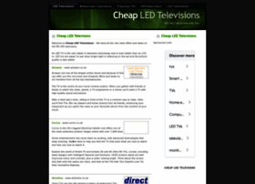 Cheapledtelevisions.co.uk thumbnail