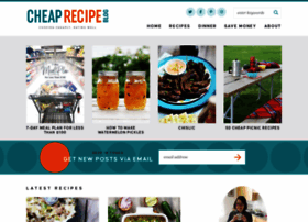 Cheaprecipeblog.com thumbnail
