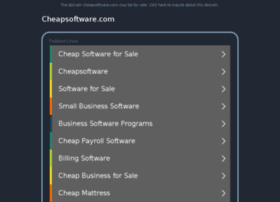 Cheapsoftware.com thumbnail