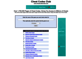 Cheatcodesclub.com thumbnail