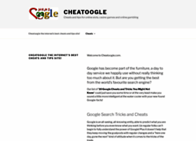 Cheatoogle.com thumbnail