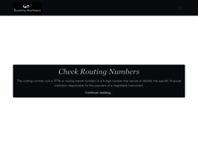Check-routing-numbers.com thumbnail