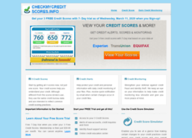 Checkmycreditscores.info thumbnail Checkmycreditscores.info thumbnail