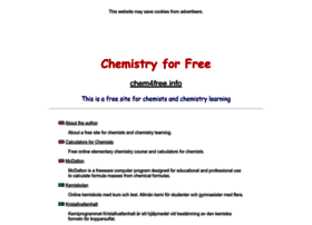 Chem4free.info thumbnail