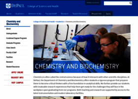 Chemistry.depaul.edu thumbnail