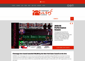 Chenangoarts.org thumbnail