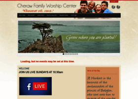 Cherawfamilyworshipcenter.com thumbnail