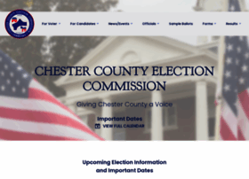 Chesterelection.com thumbnail