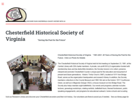 Chesterfieldhistory.com thumbnail